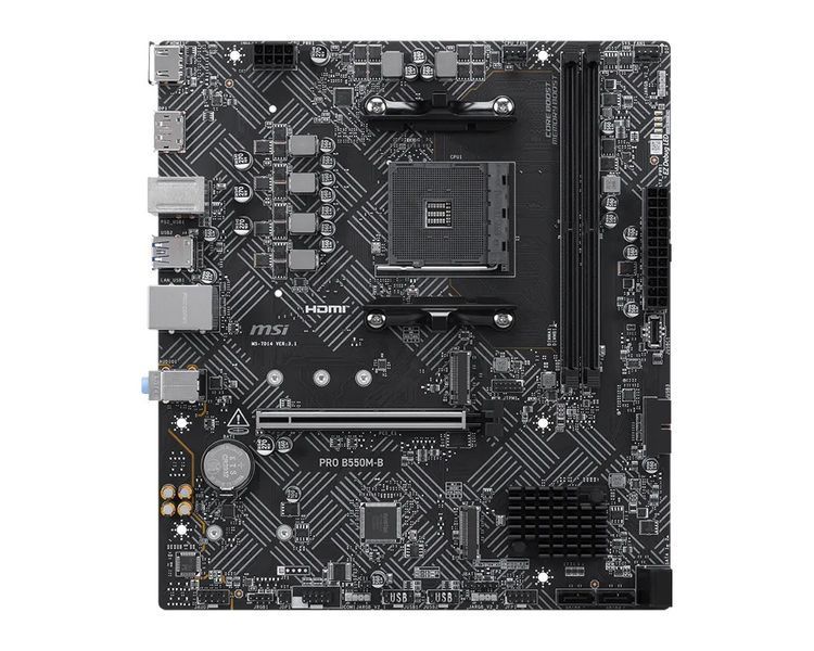 Материнська плата MSI Pro B550M-B Socket AM4 610236 фото