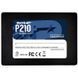 Накопичувач SSD 512GB Patriot P210 2.5" SATAIII TLC (P210S512G25) 309494 фото 1