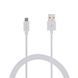 Кабель Grand-X USB - micro USB (M/M), Cu, 2.5 м, White (PM025W) 313509 фото 2