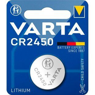 Батарейка Varta CR 2450 BL 1шт 478198 фото