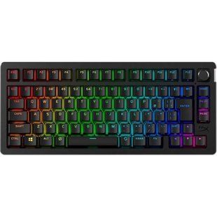 Клавіатура бездротова HyperX Alloy Rise 75 Red RGB UA Black (91Y91AA) 543573 фото