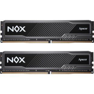 Модуль пам`ятi DDR4 2x16GB/3200 Apacer NOX (AH4U32G32C28YMBAA-2) 484207 фото