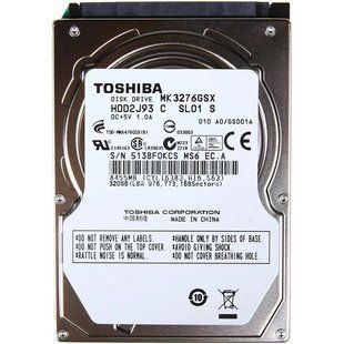 Накопичувач HDD 2.5" SATA 320GB Toshiba 5400rpm 8MB (MK3276GSX) гар. 12 мiс. Refurbished 150633 фото