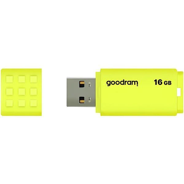 Флеш-накопичувач USB2.0 16GB Goodram UME2 Yellow (UME2-0160Y0R11) 286645 фото