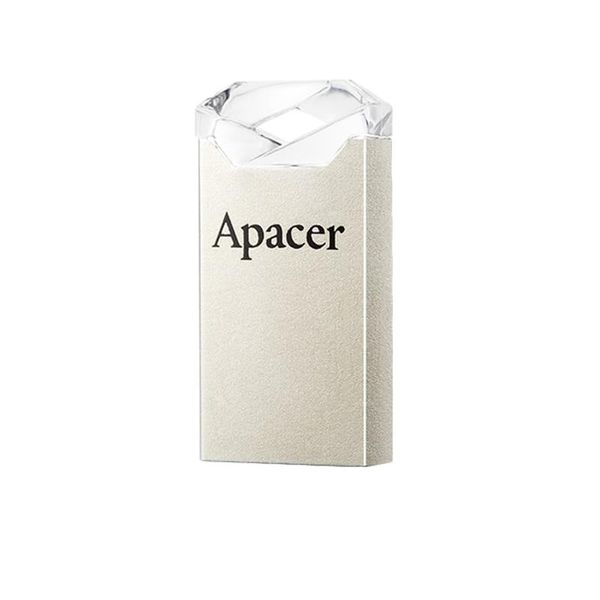 Флеш-накопичувач USB 32GB Apacer AH111 Silver/Crystal (AP32GAH111CR-1) 242555 фото