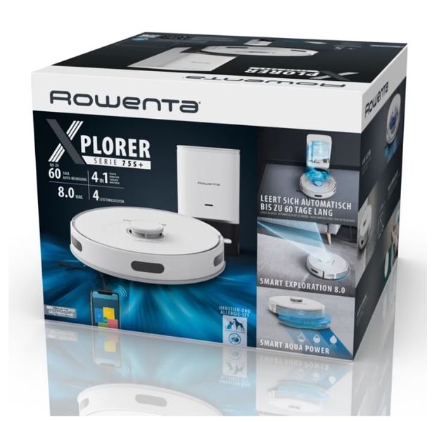 Робот-пилосос Rowenta X-Plorer Serie 75 S+ RR8597WH 507699 фото