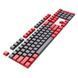 Набір кейкапів Dark Project PBT KS-42 ENG/UA/RU Black/Red (DP-KS-0042) 585326 фото 3