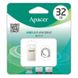 Флеш-накопичувач USB 32GB Apacer AH111 Silver/Crystal (AP32GAH111CR-1) 242555 фото 3