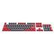 Набір кейкапів Dark Project PBT KS-42 ENG/UA/RU Black/Red (DP-KS-0042) 585326 фото 2