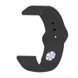Силіконовий ремінець BeCover для Samsung Galaxy Watch 46mm/Watch 3 45mm/Gear S3 Classic/Gear S3 Frontier Black (706316) 365884 фото 2
