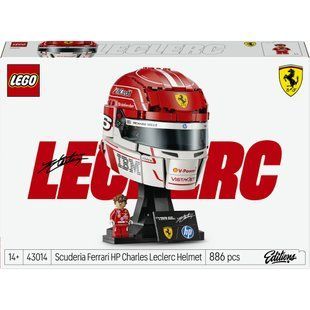 Конструктор LEGO Editions Formula 1 Шолом Шарля Леклера з команди Scuderia Ferrari HP (43014) 623062 фото