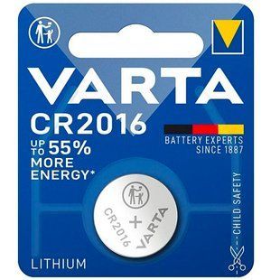 Батарейка Varta Lithium CR2016 BL 1шт 589593 фото