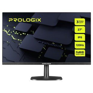 Монітор Prologix 27" P2725HV IPS Black 120Hz 573309 фото