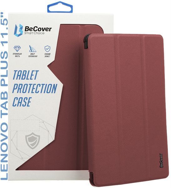 Чохол BeCover Smart Case для Lenovo Tab Plus 11.5" Red Wine (711886) 554617 фото
