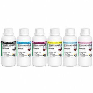 Комплект чорнил ColorWay Epson TX650 BK/С/LC/LM/M/Y (ColorWay-EW650SET02) 6*200г 107342 фото