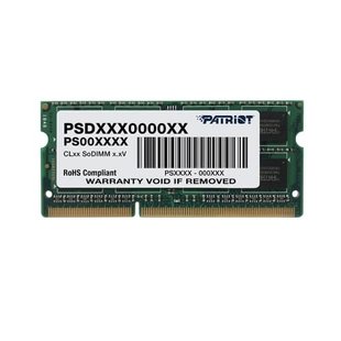 Модуль пам`яті SO-DIMM 4GB/1600 DDR3 1.35В Patriot Signature Line (PSD34G1600L2S) 288896 фото