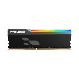 Модуль пам`ятi DDR5 16GB/5600 Prologix Onyx Black RGB (PRO16GB5600YBR5) 620486 фото