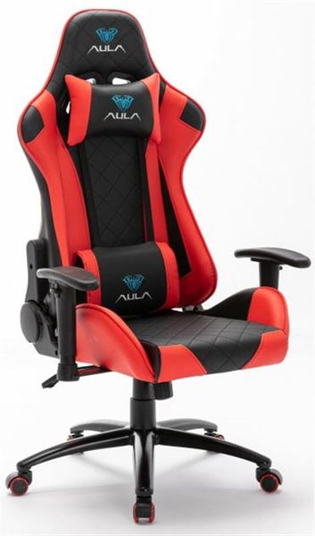 Крісло для геймерів Aula F1029 Gaming Chair Black/Red (6948391286181) 486033 фото