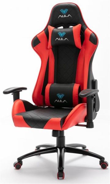 Крісло для геймерів Aula F1029 Gaming Chair Black/Red (6948391286181) 486033 фото