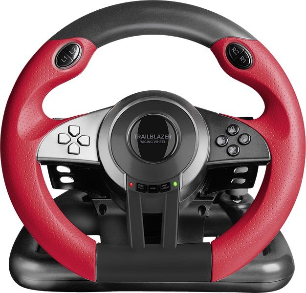 Кермо Speed Link Trailblazer Racing Wheel (SL-450500-BK) Black/Red USB 226596 фото