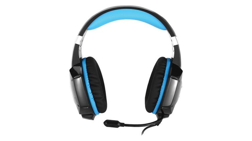 Гарнітура REAL-EL GDX-7500 Black/Blue 447685 фото