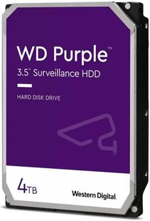 Накопичувач HDD SATA 4.0TB WD Purple 5400rpm 256MB (WD43PURZ) 464332 фото