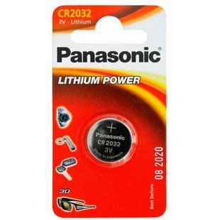 Батарейка Panasonic CR 2032 BL 1шт 553285 фото