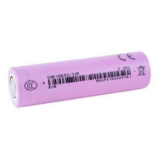 Акумулятор Eve INR18650/30P 3000 mAh 1шт 586981 фото