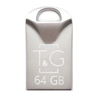 Флеш-накопичувач USB 64GB T&G 106 Metal Series Silver (TG106-64G) 305216 фото