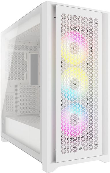 Корпус Corsair iCUE 5000D RGB AirFlow Tempered Glass White (CC-9011243-WW) без БЖ 451662 фото