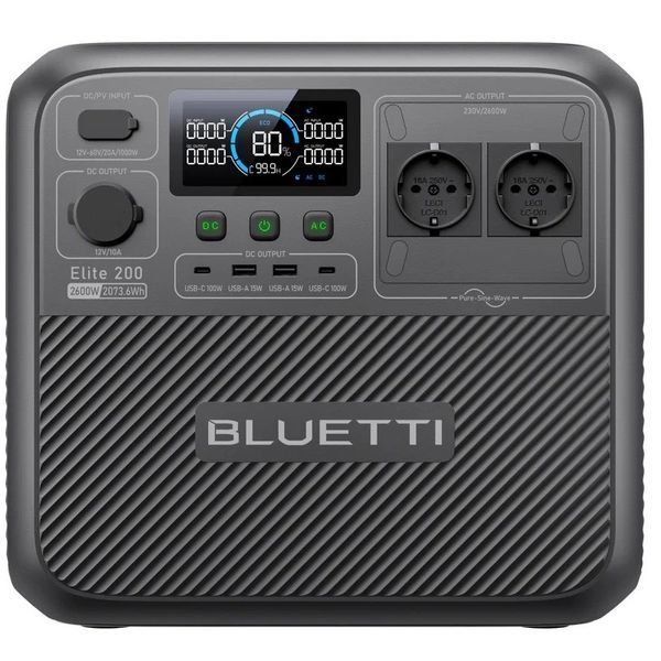 Зарядна станція Bluetti Elite 200 V2, 2600W, 2073Wh 575785 фото