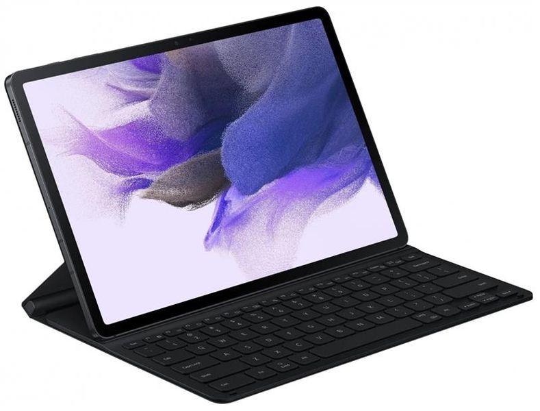 Чохол-клавіатура Samsung для Samsung Galaxy Tab S7 FE/Tab S7 Plus/S8 Plus Black (EF-DT730BBRGRU) 371010 фото