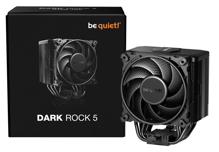 Кулер процесорний be quiet! Dark Rock 5 Black (BK035) 574865 фото