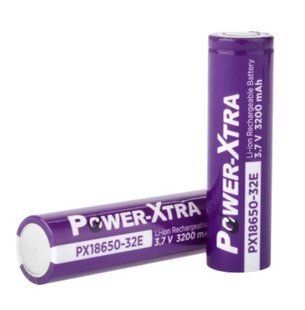 Акумулятор Power-Xtra 18650 Li-Ion 3200 mAh Violet 452552 фото