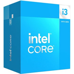 Процесор Intel Core i3 14100F 3.5GHz (12MB, Raptor Lake Refresh, 60W, S1700) Box (BX8071514100F) 490531 фото