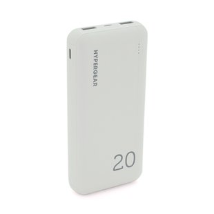 Універсальна мобільна батарея Hypergear 20000mAh Fast Charge White (Hypergear-15460/29509) 446250 фото