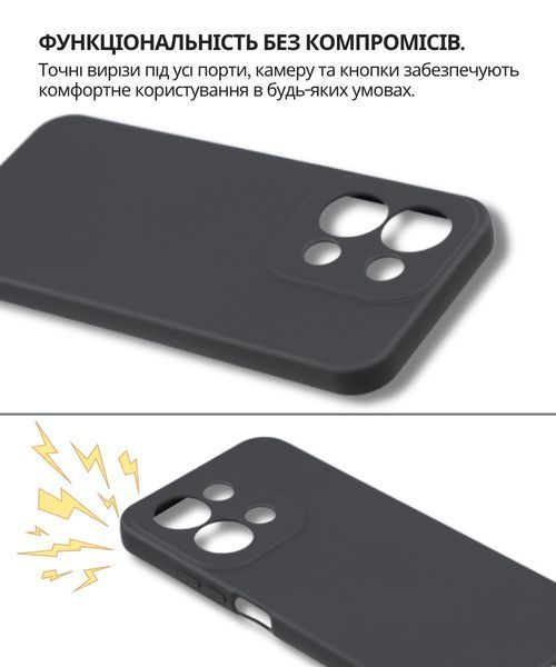 Чохол-накладка BeCover для Poco C85 4G Black (714675) 583945 фото