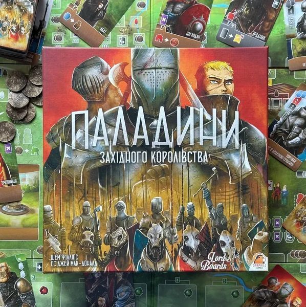 Настільна гра Lord of Boards Паладини Західного Королівства (LOB2115UA) 585629 фото