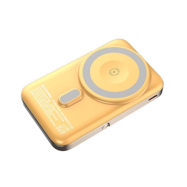 Універсальна мобільна батарея ColorWay 15W MagSafe & Watch Wireless 10000mAh Amber (CW-PB100LPA2Y-WPDD) 590345 фото