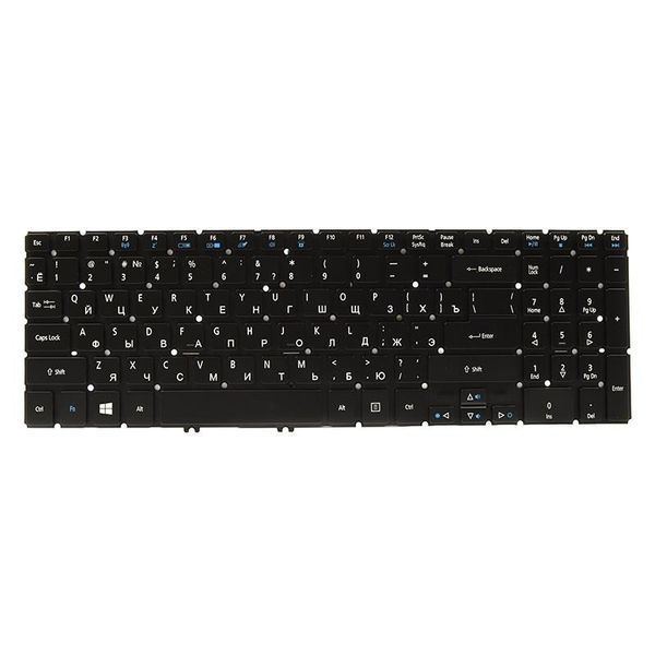 Клавіатура PowerPlant для ноутбука Acer Aspire V5-552, V5-573 чорний, без фрейму (KB310029) 254113 фото