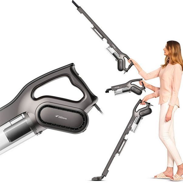 Пилосос Deerma Stick Vacuum Cleaner Cord Gray (Міжнародна версія) (DX700S) 441234 фото