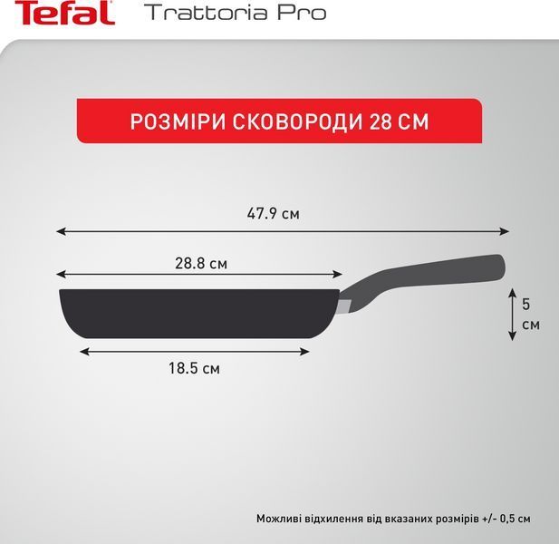 Сковорода Tefal Trattoria Pro 24 см (G6120444) 618814 фото