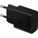 Мережевий зарядний пристрій Samsung EP-T1510X Black, 1хUSB Type-C, 15W + кабель USB Type-C (EP-T1510XBEGEU) 514560 фото 1