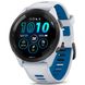 Смарт-годинник Garmin Forerunner 265 Black Bezel with Whitestone Case and Whitestone/Tidal Blue Silicone Band (010-02810-51) 460477 фото 1