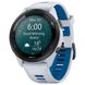 Смарт-годинник Garmin Forerunner 265 Black Bezel with Whitestone Case and Whitestone/Tidal Blue Silicone Band (010-02810-51) 460477 фото 2