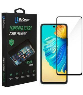 Захисне скло BeCover для Tecno Camon 18/Camon 18P/Spark 8 Pro Black (707326) 409590 фото
