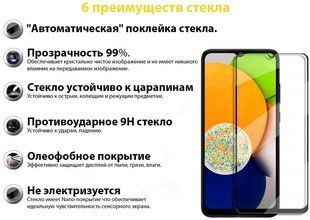Захисне скло BeCover для Samsung Galaxy A13 5G SM-A136 Black (707319) 409576 фото
