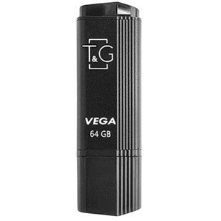 Флеш-накопичувач USB 64GB T&G 121 Vega Series Black (TG121-64GBBK) 371031 фото