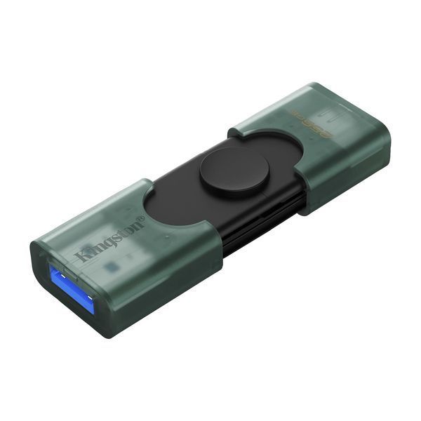 Флеш-накопичувач USB3.2 256GB Type-C Kingston DataTraveler Duo Green (DTDEG2/256GB) 571548 фото
