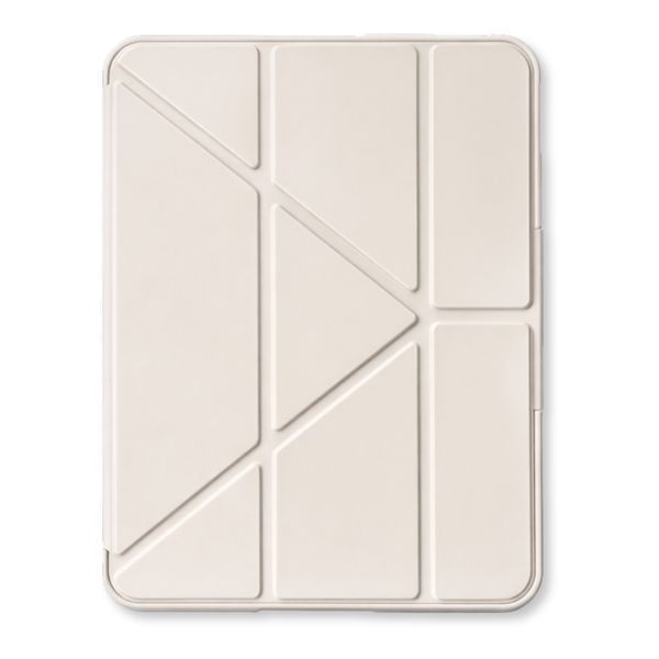 Чохол-книжка BeCover Rugged Origami Transparent з кріпленням Apple Pencil для Apple iPad 10.9" (2022/2024)/iPad (А16) 2025 11" Beige (714970) 592241 фото